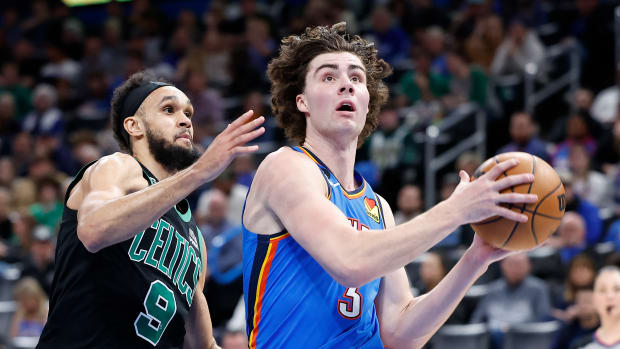 Josh Giddey, OKC Thunder, Derrick White, Boston Celtics